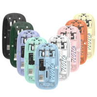 Мышь беспроводная BT Recharge Transparent Mouse 501 Bluetooth 5.2 2.4G