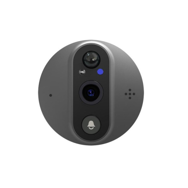 Беспроводной Wi-Fi видеодомофон-глазок Tuya Life 300PA 20 МП ночное видение