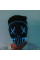 Судная ночь ABC Purge Mask, неоновая маска, питание от батареек