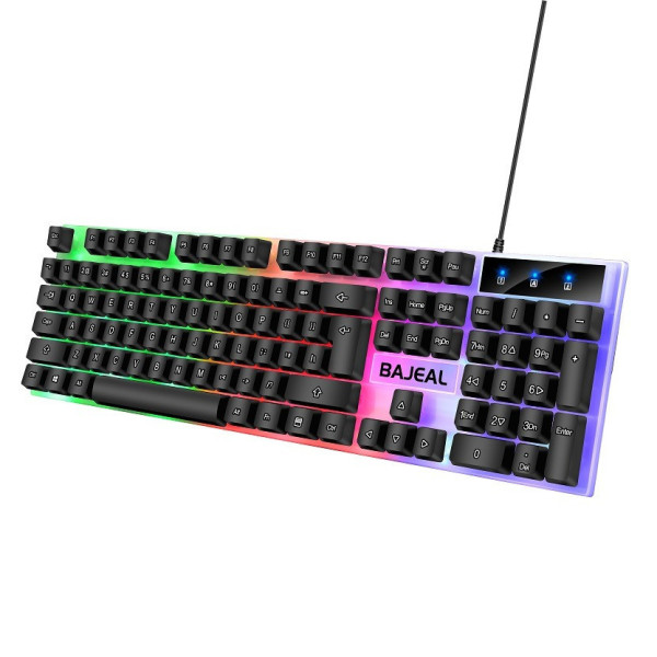 Игровой комплект T350 клавиатура и мышь с LED подсветкой проводной
