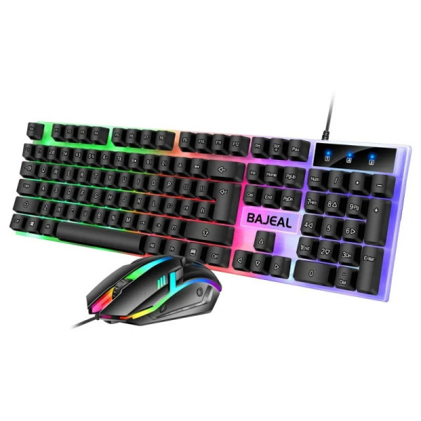 Игровой комплект T350 клавиатура и мышь с LED подсветкой проводной