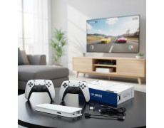 Игровая приставка M15 4K для детей, 64GB, более 20000 игр, в комплекте с 2 беспроводными джойстиками