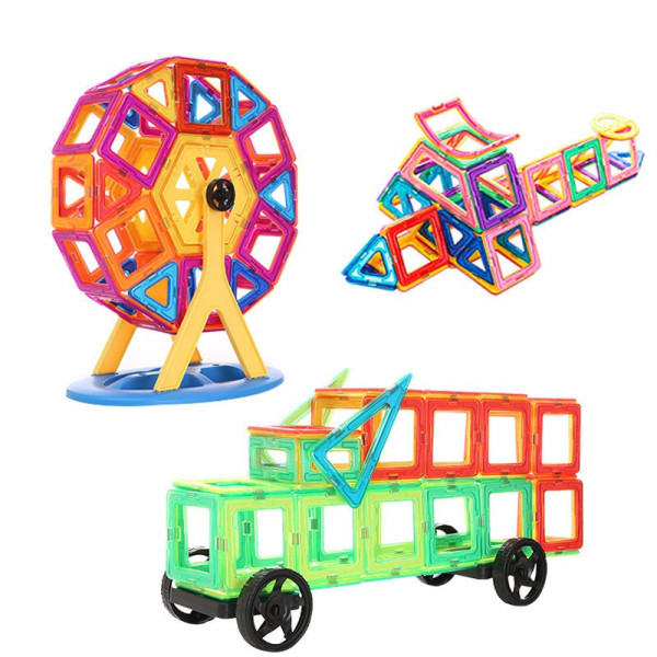 Магнитный конструктор для детей 3D Magical Magnet 98 деталей