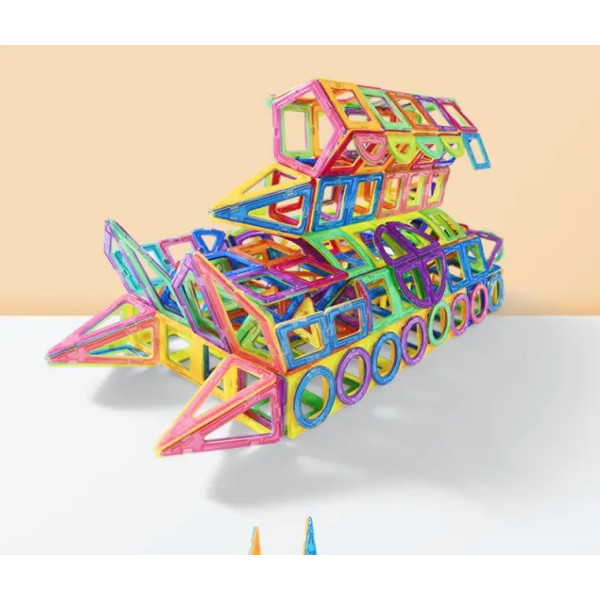 Магнитный конструктор для детей 3D Magical Magnet 98 деталей