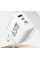 Быстрое зарядное устройство TRG-185 GaN 65W с портами USB Type-C и A белое