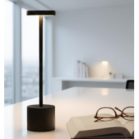 Настольная лампа XPRO HSY-T812-1 LED с сенсорным управлением 7 Вт черная