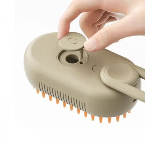 Щетка расческа для кошек и собак  с паром  Steamy Brush