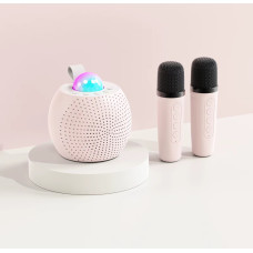 Колонка Z1 Bluetooth с LED подсветкой и диско-шаром для караоке