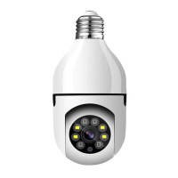 Панорамная IP WiFi камера лампочка, в патрон Е27, камера на 1 линзы