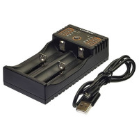 Универсальное зарядное устройство LiitoKala Lii-202 для 18650, AA, AAA Li-Ion, LiFePO4, Ni-MH/Cd + PowerBank
