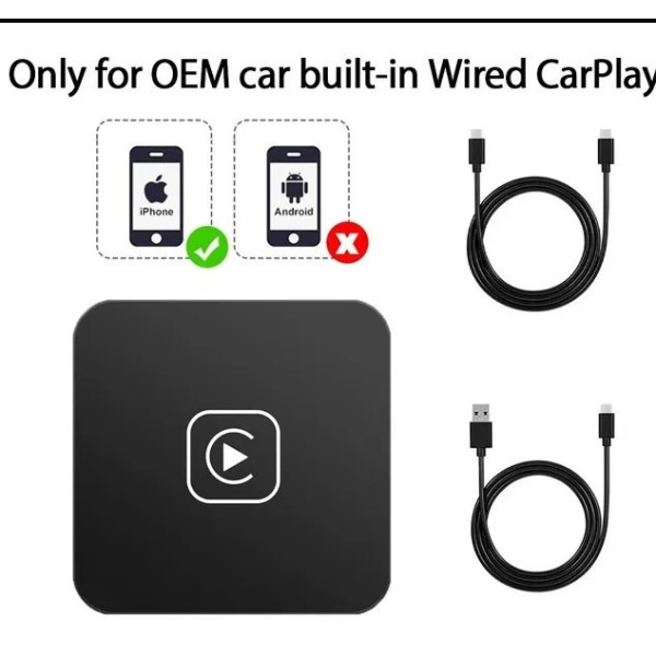 Адаптер беспроводной Bluetooth CarPlay Wireless для автомобилей