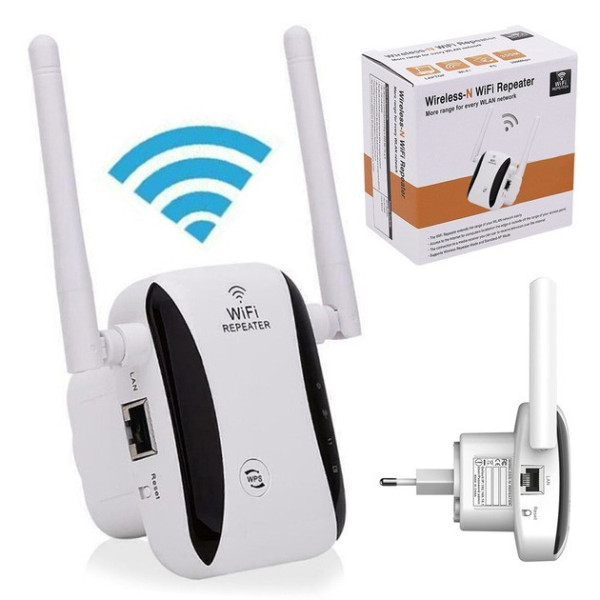 Репитер Wi-Fi с вилкой для розетки LV-WR29 Усилитель Wi-Fi сигнала