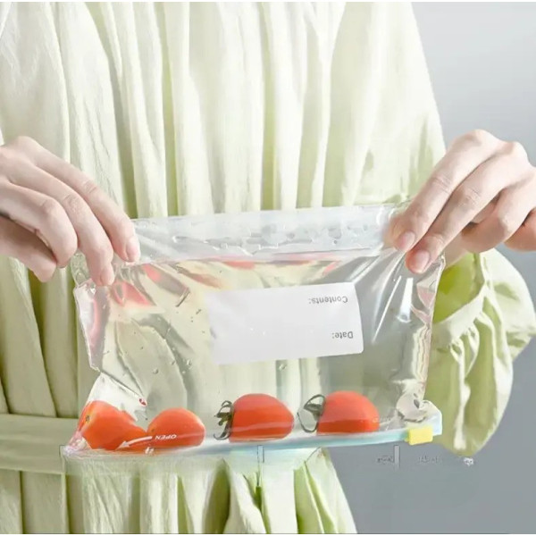 Вакуумные пакеты Zip-lock для хранения продуктов 30 шт 3 размера