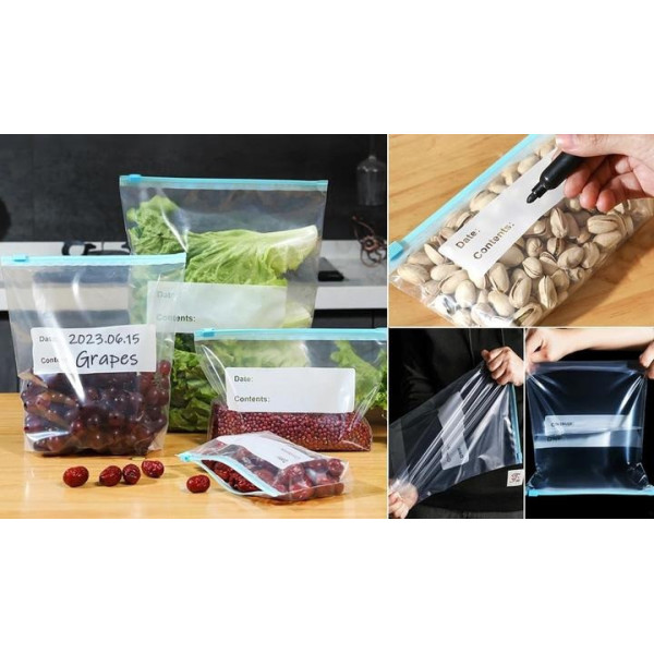 Вакуумные пакеты Zip-lock для хранения продуктов 30 шт 3 размера