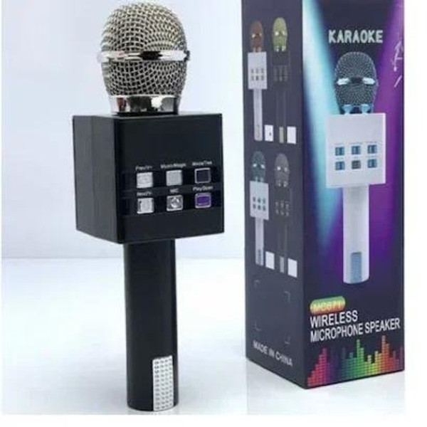 Караоке микрофон MC-871 Bluetooth с динамиком 2 в 1 и шумоподавлением