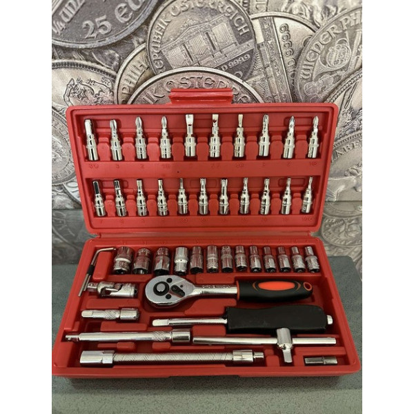 Набор инструментов Piece Tool Set 46 предметов в кейсе