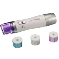 Машинка для шлифовки и полировки ногтей Naked Nails с 6 насадками