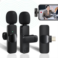 Беспроводной петличный микрофон Bluetooth K15 3в1 Android 3.5 мм