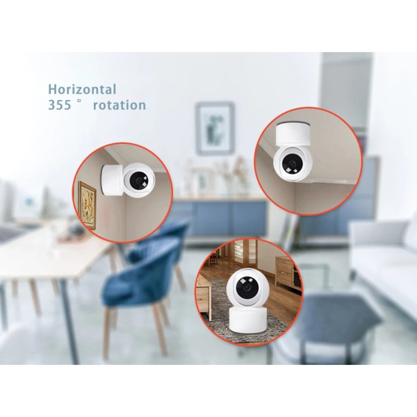 Поворотная беспроводная IP Wi-Fi камера CareCam 23ST с микрофоном