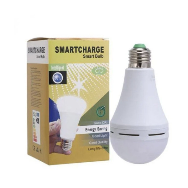 Лампа-фонарь на аккумуляторе Е27 LED Smartcharge АС 15W Светодиодная