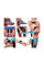 Спортивный кинезио тейп EasyFit Kinesio для мышц и связок черный