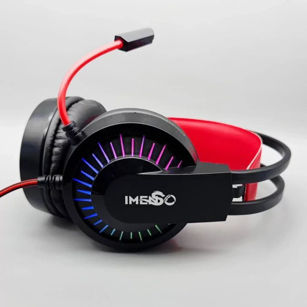 Игровая гарнитура IMS-E1008 с подсветкой RGB и микрофоном