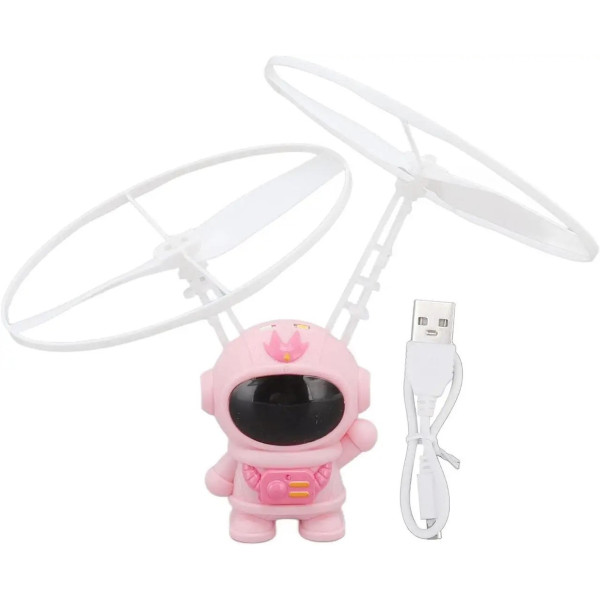 Интерактивная игрушка «Летающий космонавт» с LED подсветкой AND JJ060