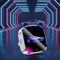 Беспроводной CarPlay адаптер 2 в 1 для USB-A и Type-C с Bluetooth 5.2 AND Glay Dongle 2025