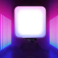 Мини модульная подсветка студийная WOW AY83-RGB для блогеров, телефонов, мониторов и фотоаппаратов аккумуляторный