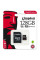 MicroSD карта памяти Kingston 128 ГБ Class 10 UHS-I для фото, видео, дронов и смартфонов