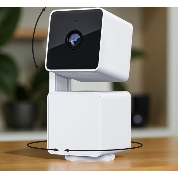 Поворотная камера Wyze Cam Pan v3 Full HD 1080p с ночным видением и защитой IP65, автоотслеживание движения