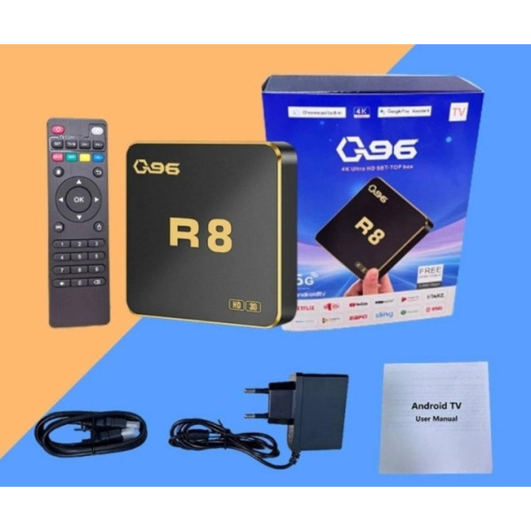 Смарт ТВ приставка X98H PRO 4/64 ГБ, Android 12, WiFi 6, 4K HDR, HDMI IN/OUT, Bluetooth
