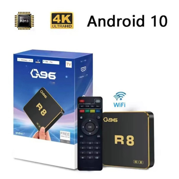 Смарт ТВ приставка X98H PRO 4/64 ГБ, Android 12, WiFi 6, 4K HDR, HDMI IN/OUT, Bluetooth