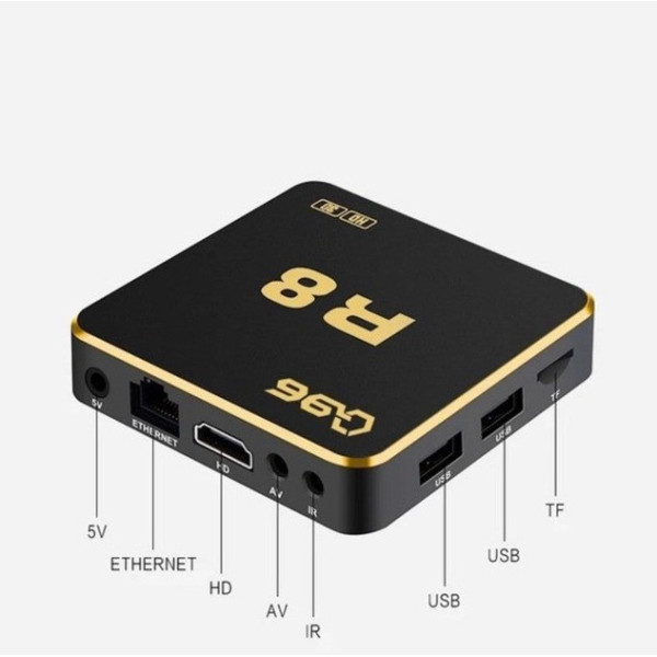 Смарт ТВ приставка X98H PRO 4/64 ГБ, Android 12, WiFi 6, 4K HDR, HDMI IN/OUT, Bluetooth