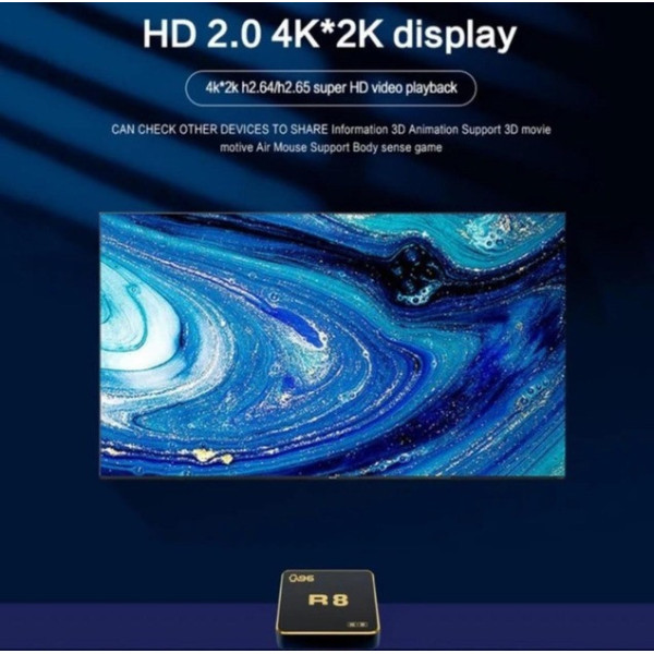 Смарт ТВ приставка X98H PRO 4/64 ГБ, Android 12, WiFi 6, 4K HDR, HDMI IN/OUT, Bluetooth