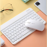 Набор клавиатура и мышь AND 5370 Bluetooth беспроводной комплект для компьютера ноутбука планшета белый