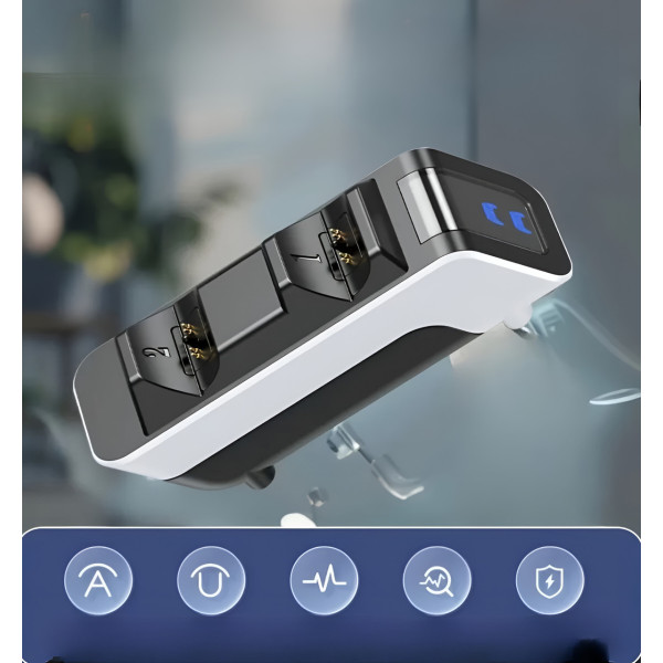 Станция зарядки Aolion для PS5 DualSense подставка для геймпадов белый