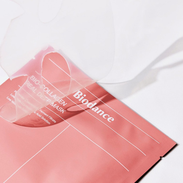 Набор масок Biodance Bio-Collagen Real Deep Mask 4 шт увлажняющая гидрогелевая