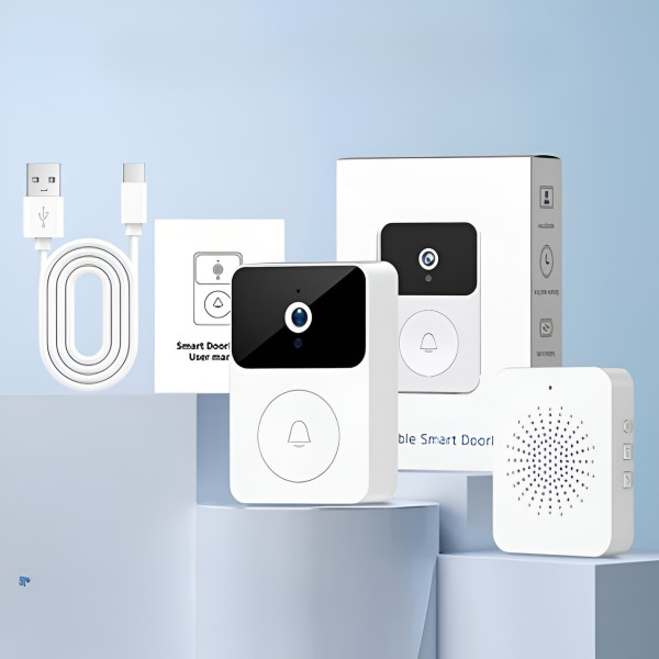 WiFi видеозвонок H51 умный звонок с камерой ночное видение и связь