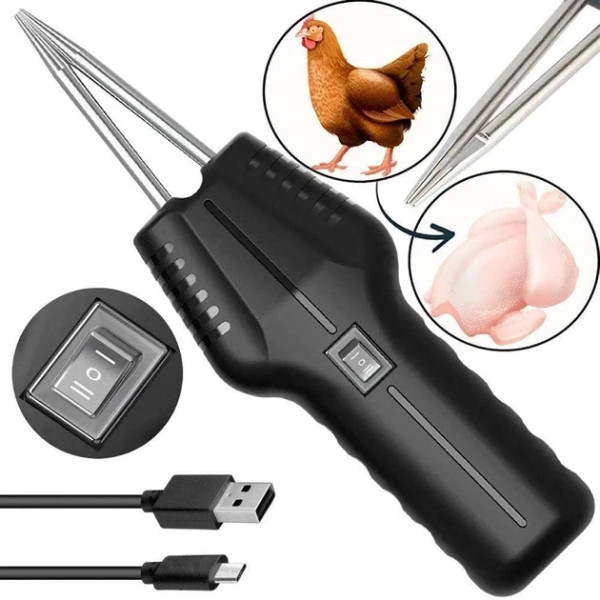 Машинка для ощипывания перьев 160W USB выщипыватель для птицы