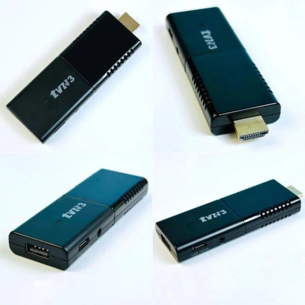 Медиаплеер для телевизора R3 Android TV Stick 4K Ultra Android 14 WiFi 6 приставка