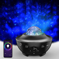 Ночник проектор AND 991 LED светильник с Bluetooth колонкой