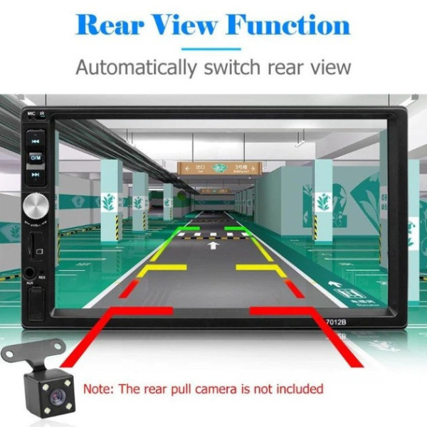Магнитола CAR MP5 7012B 2DIN сенсорный экран FM AUX видео