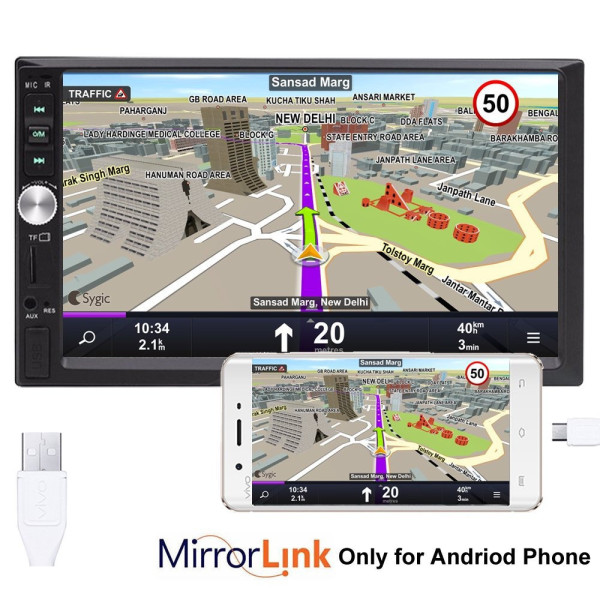 Магнитола CAR MP5 7012B 2DIN сенсорный экран FM AUX видео