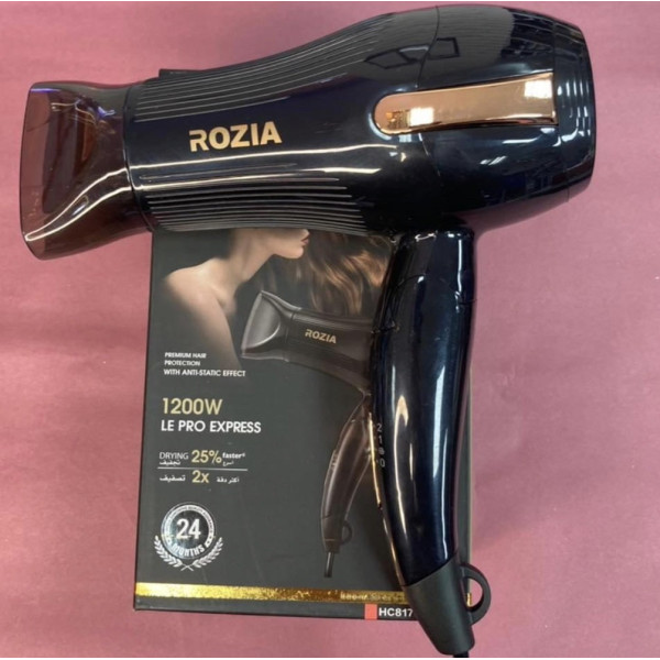 Портативный фен Rozia HC 817O складной дорожный для волос компактный фен