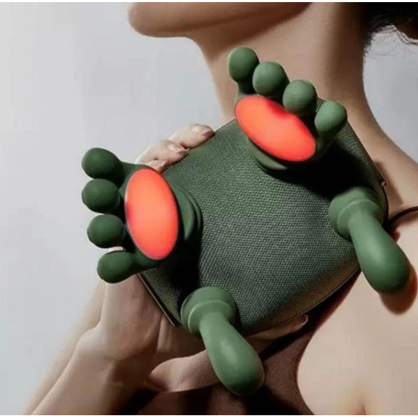 Массажер для спины Shoulders & Neck шиацу электрический беспроводной с прогревом