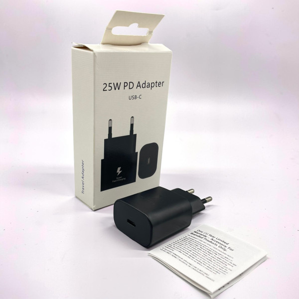 Зарядное USB-C 25W PD 9173 блок питания для смартфонов и планшетов