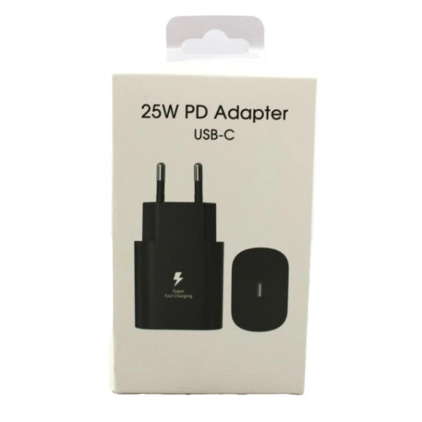 Зарядное USB-C 25W PD 9173 блок питания для смартфонов и планшетов
