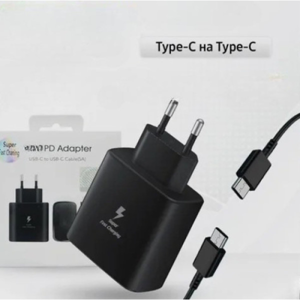Зарядное USB-C 25W PD 9173 блок питания для смартфонов и планшетов