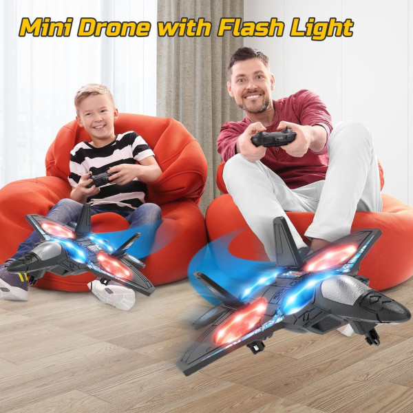 Игрушка самолет H36 RC радиоуправляемый с пультом и гироскопом